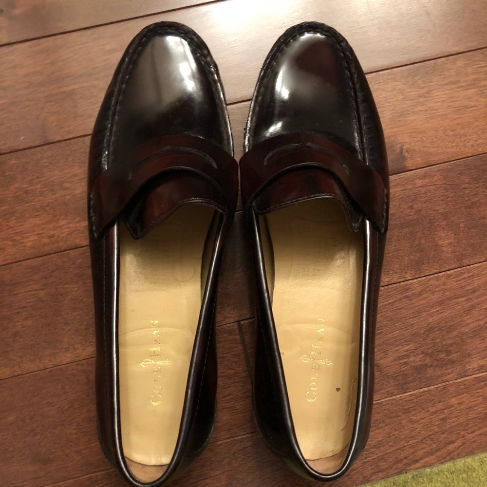 Cole Haan Pinch Penny brown leather loafers, 6.5